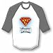 Search : Original Superman - Christian - Christian and Religious Jersey - 3/4 Sleeve
