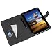 GTMax Durable Carrying Folio Wallet Leather Cover Case with Credit Card holder - Black for Samsung Galaxy Tab 10.1 VERIZON 4G LTE GT-P7500 / GT-P7510