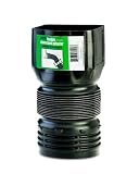 Flex-Drain ADP53102 Downspout Adaptor, Landscaping Drain Pipe Adapter 3 by 4 by 4-Inch