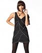One Shoulder Studded Petal Dress main image