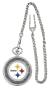 NFL Men's ST0082 Pittsburgh Steelers "Hall Of Famer" Pocket Watch with Chain