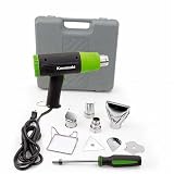 Kawasaki 840015 Black 10-Piece Heat Gun Kit