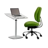 Cotytech Fully Adjustable Ergonomic Laptop Desk - White