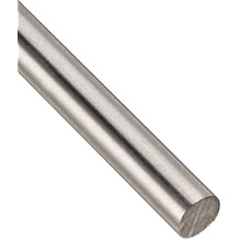 316 Stainless Steel Round Rod, Unpolished (Mill) Finish, Annealed, Standard Tolerance, Inch, AMS 5648