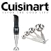 Cuisinart CSB-78 Cordless Rechargeable Hand Blender Plus Harold Imports Heavyweight Stainless Steel Measuring Spoons 4 Piece Set