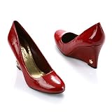 BCBGirls Casper Patent Leather Wedge