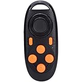 JoyPlus Handheld Wireless Bluetooth Gamepad Selfie&Shutter Remote Self-Portraits Mini Joypad for iPhone (black)