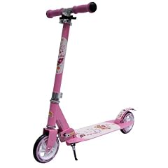 bike*star 145mm Aluminium Scooter Roller - Farbe Pink
