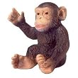 Chimpanzee Cub Toy, 0.98"