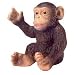 Chimpanzee Cub Toy, 0.98"