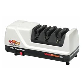 Click here to buy Chef'sChoice 1520 Angle Select Diamond Hone Sharpener by EdgeCraft.