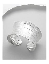 Cuff Bracelet In 92.5 Sterling Silver