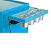 Viper Tool Storage V1STL Power Shelf for Salon Cart, Teal
