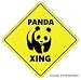 PANDA CROSSING - Sign - xing signs bear zoo china gift