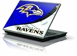 Skinit Protective Skin (Fits Latest Generic 10" Laptop/Netbook/Notebook); NFL Baltimore Ravens Logo