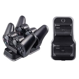 Dual Controller Charger - Mains Powered (PS3)