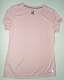 ~Danskin Now~ *Dn Core Poly Tee*. Women's Light Pink, Size Medium (8-10) Performance Collection. Loose Fitting, Dri-more. Moisture Wicking to Keep You Dry.