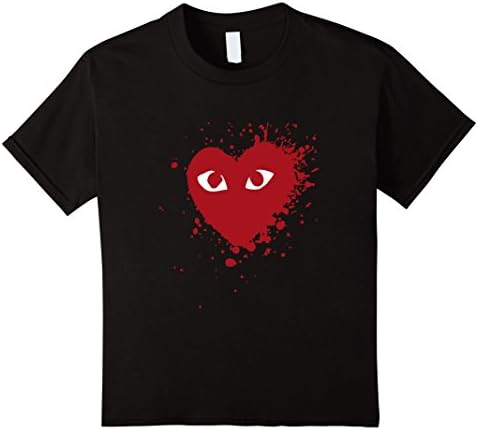 Kids HEART PLAY T-shirt 10 Black
