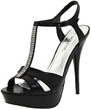 Wild Diva Womens Lorane-26 Ankle-Strap Sandal Sandals