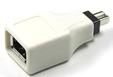 ケーブルダイレクト IEEE1394変換アダプタ [4pinオス－6pinメス] A1394-4M6F