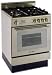 Elba Pro 24 Inch Self Cleaning Dual Fuel Range - Stainless Steel