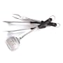 Outset QM00 Copper Mesa 3-Piece Stainless-Steel Barbecue Tool Set