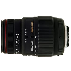 Sigma 70-300mm f/4-5.6 DG APO Macro Telephoto Zoom Lens for Canon SLR Cameras