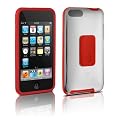 DLO 67540 D Hybrid Shell HybridShell Tasche / Schutzh�lle f�r Apple iPod Touch 2G / 3G  rot (inkl Display- Schutzfolie, exklusiv bei Amazon)