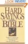 Hard Sayings of the Bible (Hard Sayings Series the Hard Sayings)