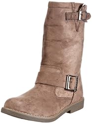 Buffalo Girl 137809F HEDOSA 121860, Damen Stiefel, Grau (TAUPE 01), EU 41