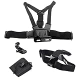 Head Strap Mount & GoPro Chest Harness For HD Hero2 Hero3 Hero3  Go Pro Chesty 3