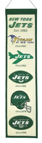 NFL New York Jets Heritage Banner