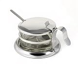 Serving Bowl & Spoon Set - Fine Stainless Steel Serveware for Your Home