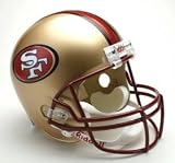 San Francisco 49ers NFL Riddell Deluxe Replica Helmet