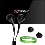 Zune HD 32 GB Video MP3 Player (Platinum) Universal Zune Earbuds for Microsoft Zune HD Earphones ** BLACK **!!!