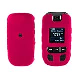 Samsung Convoy U640 Cell Phone Rubber Feel Rose Pink Protective Case Facepl ....