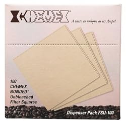 Chemex Unbleached Square Coffee Filter