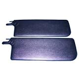 VW Air Cooled Beetle Sun Visor Black Convert 65-72 Pair