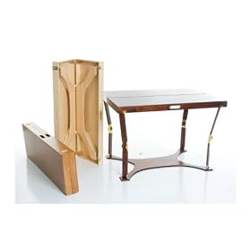 Folding Picnic Table - Mahogany by SPIDERLEGS