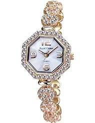 Gemorie Women Fashion Watch with Jewelry Band in Rose Gold Plating (128995)