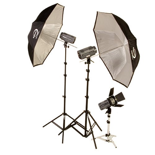 Photographer's Warehouse PG30ELK (3- PG3001MLB 100 w/s Monolights with 1- EC45BC 45