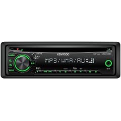 Kenwood KDC-3051G CD-MP3-Tuner (Front-AUX) schwarz mit gr�ner Tastenbeleuchtung