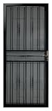 First Alert 681FA36X80 Venetian 36-Inch by 80-Inch Security Screen Door, Black