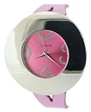 Citron Ladies Watch With Pink Sunray Dial And Pink Strap
