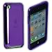 ABZ-S R�ckschale f�r iPod Touch 4 - transparent violet