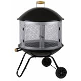 Patio Hearth Bon Fire 28-Inch Portable Fireplace