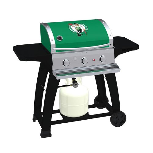 Team Grill PGD11091NBABOS01 Patio Series GAME-DAY Gas Grill, Boston Celtics