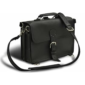 Buy A Full Grain Leather Thin Briefcase (Large) They'll Fight Over It When You're Dead by Saddleback Leather Co.