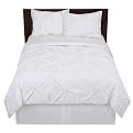 Home Kissing Pleat Comforter Set - White