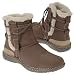 UGG La Jolla Brown Fur Shearling Short Boots